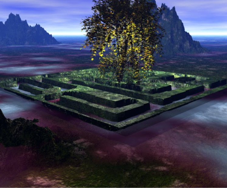 golden maze
